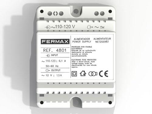 ALIMENT. DIN4 110-120VAC/12VAC-1.5A