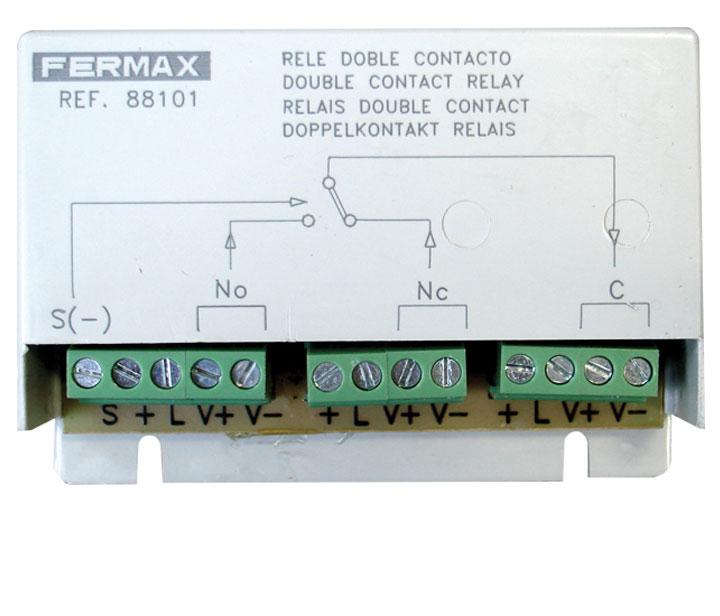 DOUBLE CONTACT RELAY