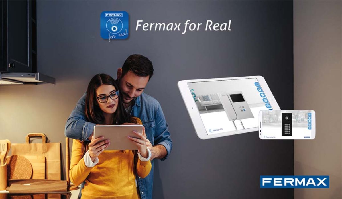 New version of FERMAX FOR REAL, the augmented reality app for professionals