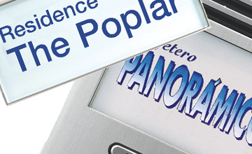 Instructies voor het maken van een panoramische kaarthouder